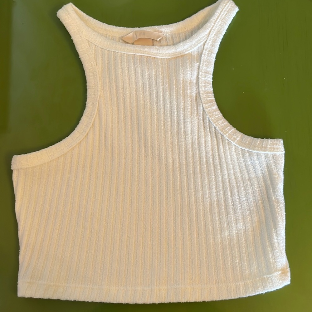 White tank top